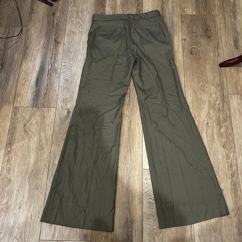 ETRO Women's Flared Trousers Size IT46/ US10 In Green - Picture 2 of 7